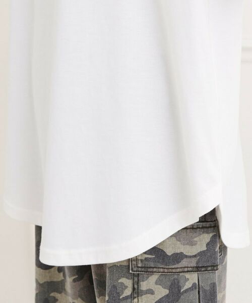 PINK-latte / ピンク ラテ チュニック | ワッペン風チュニックTシャツ | 詳細6