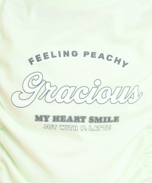 PINK-latte / ピンク ラテ Tシャツ | フロントドロストリボンTシャツ | 詳細18