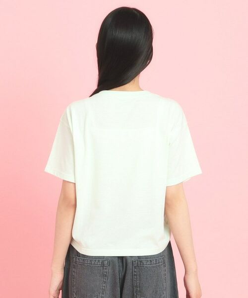 PINK-latte / ピンク ラテ Tシャツ | フロントドロストリボンTシャツ | 詳細3