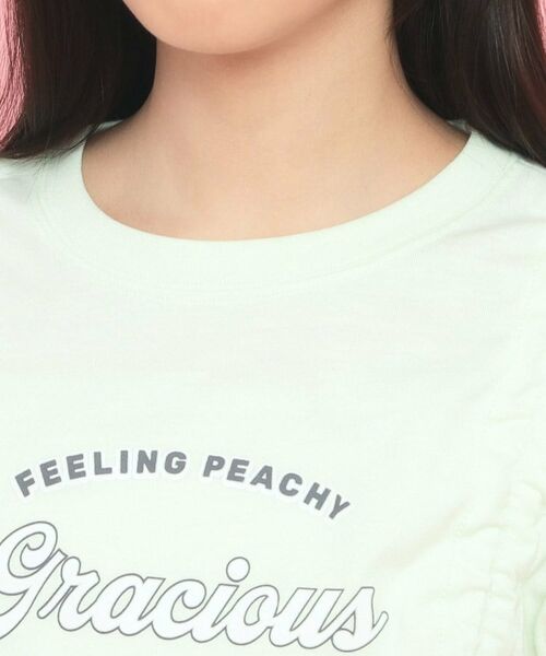 PINK-latte / ピンク ラテ Tシャツ | フロントドロストリボンTシャツ | 詳細4