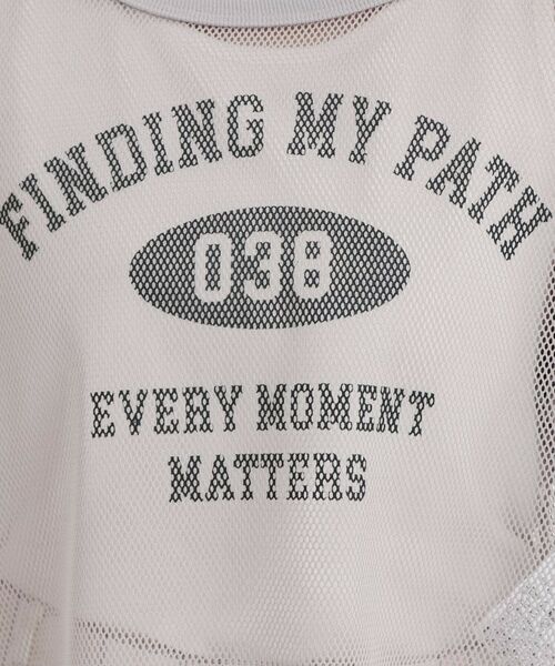 PINK-latte / ピンク ラテ その他トップス | メッシュTシャツ+タンクセット | 詳細17