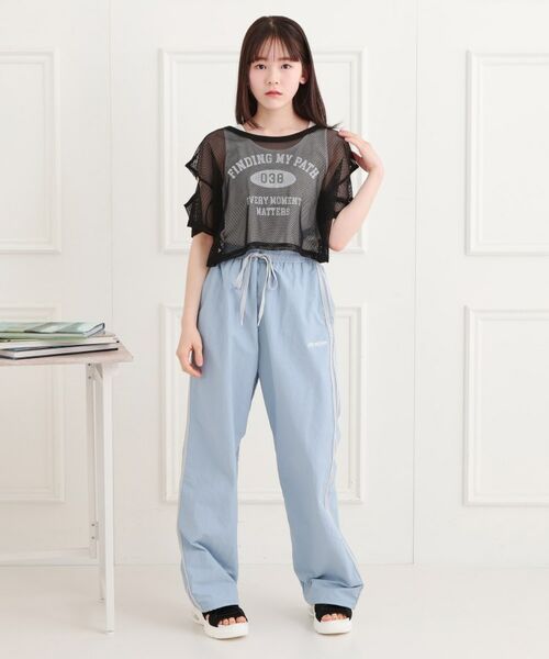 PINK-latte / ピンク ラテ その他トップス | メッシュTシャツ+タンクセット | 詳細20