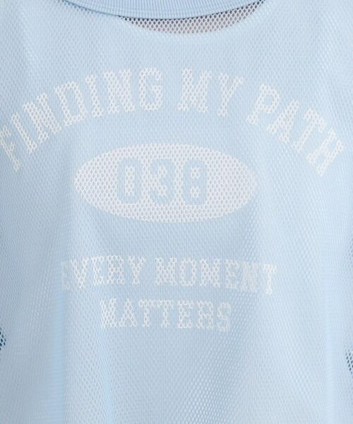 PINK-latte / ピンク ラテ その他トップス | メッシュTシャツ+タンクセット | 詳細25