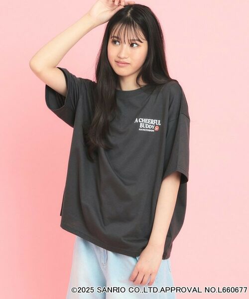 PINK-latte / ピンク ラテ Tシャツ | 【サンリオキャラクターズコラボ】バックロゴビッグTシャツ | 詳細13