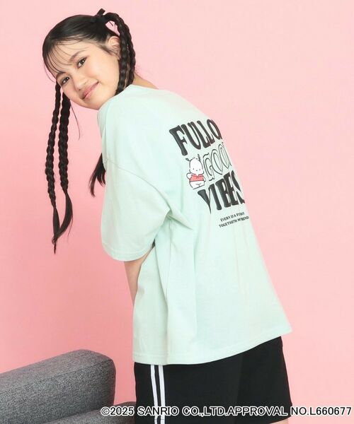 PINK-latte / ピンク ラテ Tシャツ | 【サンリオキャラクターズコラボ】バックロゴビッグTシャツ | 詳細16