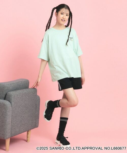 PINK-latte / ピンク ラテ Tシャツ | 【サンリオキャラクターズコラボ】バックロゴビッグTシャツ | 詳細18