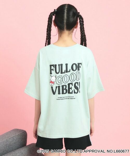 PINK-latte / ピンク ラテ Tシャツ | 【サンリオキャラクターズコラボ】バックロゴビッグTシャツ | 詳細3