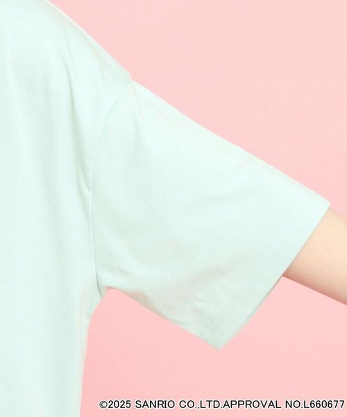 PINK-latte / ピンク ラテ Tシャツ | 【サンリオキャラクターズコラボ】バックロゴビッグTシャツ | 詳細5