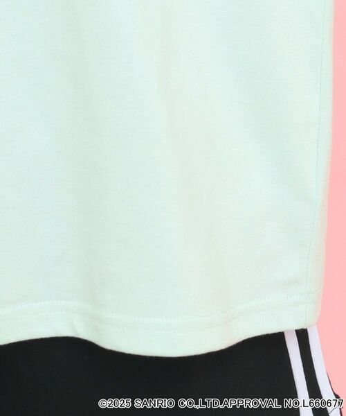 PINK-latte / ピンク ラテ Tシャツ | 【サンリオキャラクターズコラボ】バックロゴビッグTシャツ | 詳細6