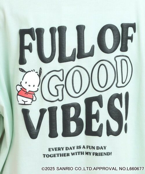 PINK-latte / ピンク ラテ Tシャツ | 【サンリオキャラクターズコラボ】バックロゴビッグTシャツ | 詳細7