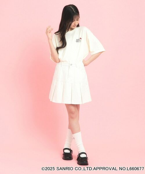 PINK-latte / ピンク ラテ Tシャツ | 【サンリオキャラクターズコラボ】バックロゴビッグTシャツ | 詳細9