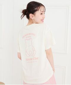 PINK-latte / ピンク ラテ Tシャツ | くまちゃんTシャツ