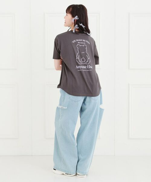 PINK-latte / ピンク ラテ Tシャツ | くまちゃんTシャツ | 詳細13