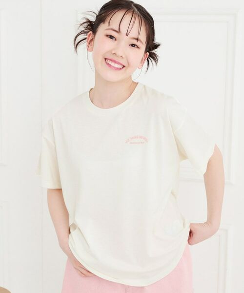 PINK-latte / ピンク ラテ Tシャツ | くまちゃんTシャツ | 詳細7