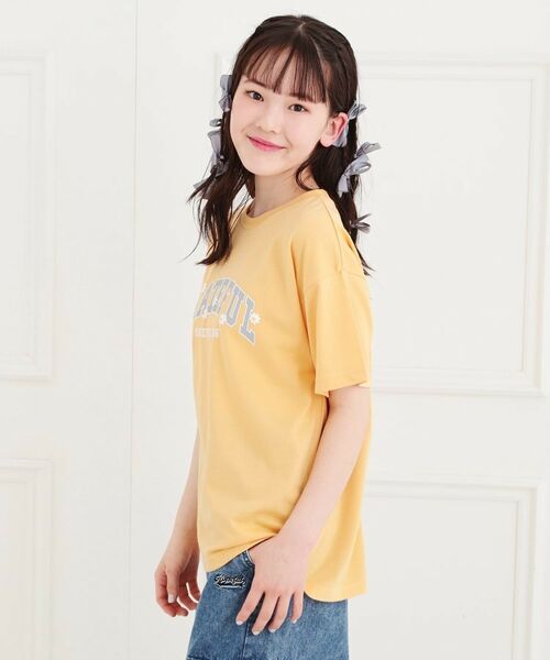 PINK-latte / ピンク ラテ Tシャツ | カレッジTシャツ | 詳細15