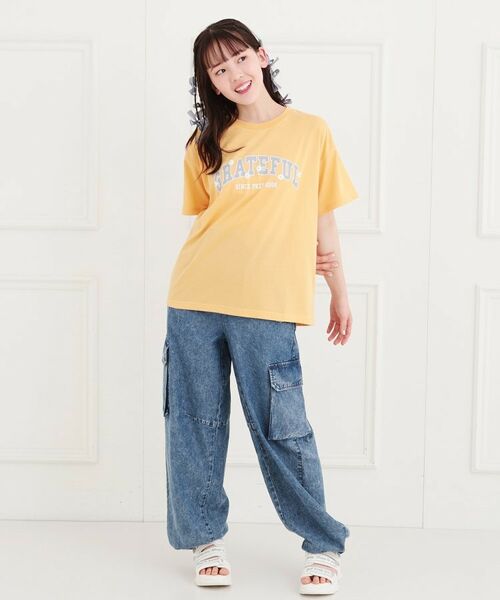 PINK-latte / ピンク ラテ Tシャツ | カレッジTシャツ | 詳細16