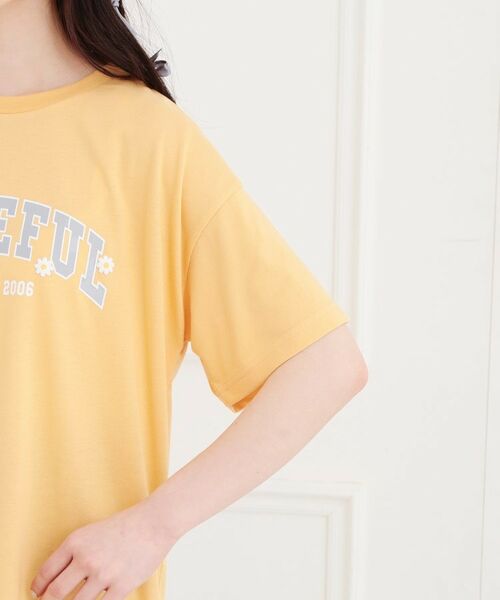 PINK-latte / ピンク ラテ Tシャツ | カレッジTシャツ | 詳細5