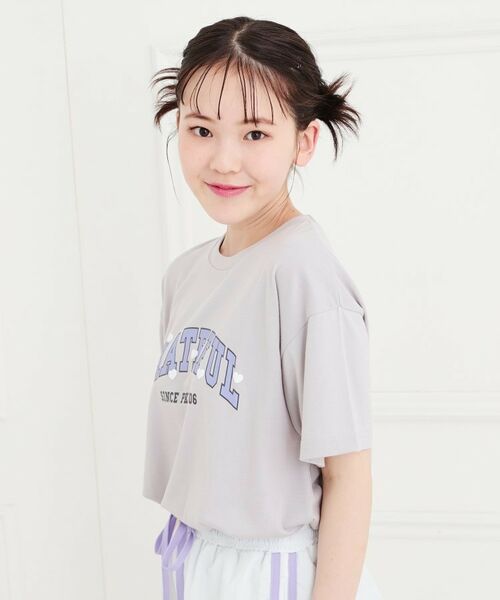 PINK-latte / ピンク ラテ Tシャツ | カレッジTシャツ | 詳細7