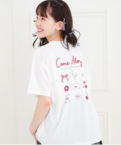 PINK-latte / ピンク ラテ Tシャツ | バックプリントTシャツ