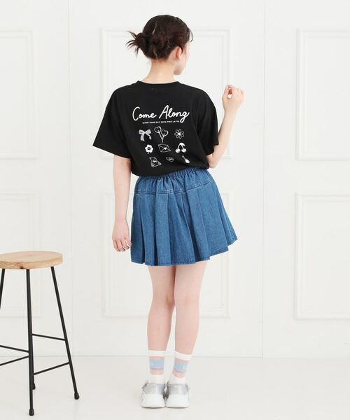 PINK-latte / ピンク ラテ Tシャツ | バックプリントTシャツ | 詳細13