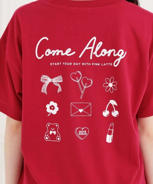 PINK-latte / ピンク ラテ Tシャツ | バックプリントTシャツ | 詳細18