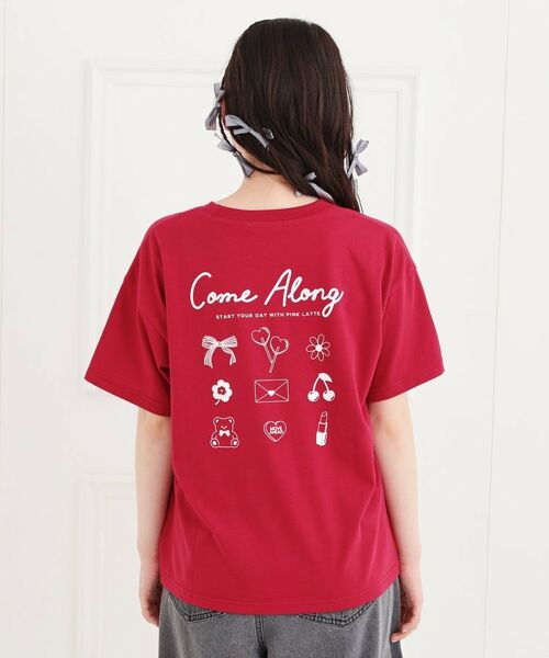 PINK-latte / ピンク ラテ Tシャツ | バックプリントTシャツ | 詳細3