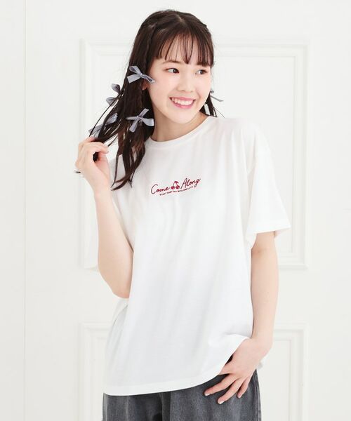 PINK-latte / ピンク ラテ Tシャツ | バックプリントTシャツ | 詳細7