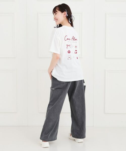 PINK-latte / ピンク ラテ Tシャツ | バックプリントTシャツ | 詳細9