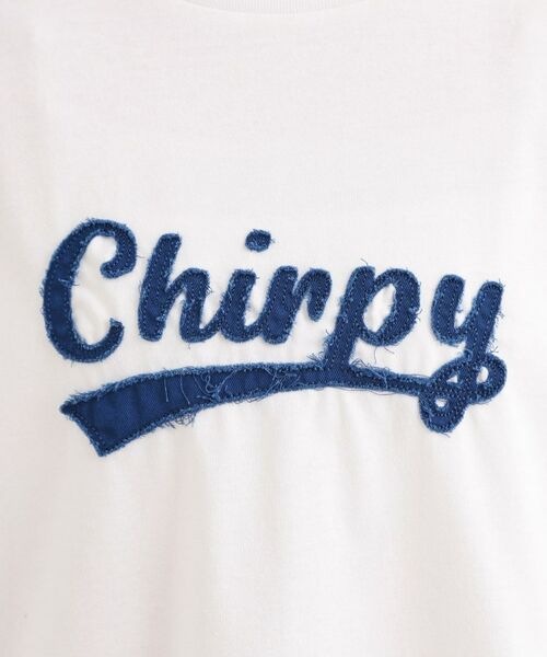 PINK-latte / ピンク ラテ Tシャツ | ツイルアップリケTシャツ | 詳細14