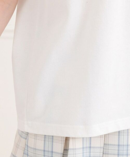 PINK-latte / ピンク ラテ Tシャツ | ツイルアップリケTシャツ | 詳細6