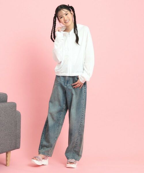 PINK-latte / ピンク ラテ パーカー | シアーカノコパーカ | 詳細10