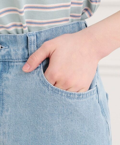 PINK-latte / ピンク ラテ デニムパンツ | 膝ダメージデニムパンツ | 詳細6