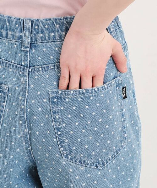 PINK-latte / ピンク ラテ デニムパンツ | ドット柄デニムパンツ | 詳細5