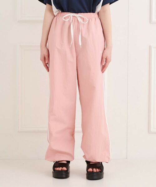 PINK-latte / ピンク ラテ パンツ | ナイロンライントラックパンツ | 詳細1