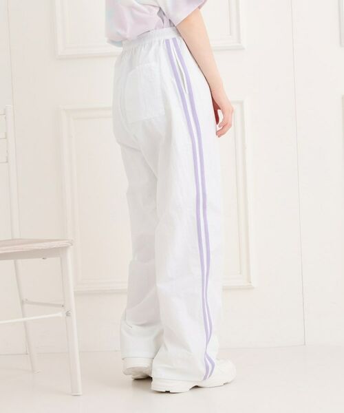 PINK-latte / ピンク ラテ パンツ | ナイロンライントラックパンツ | 詳細11