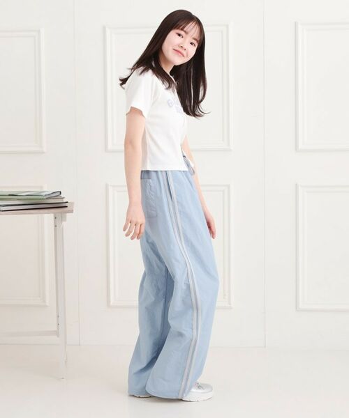 PINK-latte / ピンク ラテ パンツ | ナイロンライントラックパンツ | 詳細22