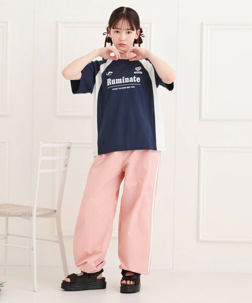 PINK-latte / ピンク ラテ パンツ | ナイロンライントラックパンツ | 詳細27