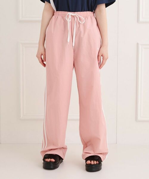 PINK-latte / ピンク ラテ パンツ | ナイロンライントラックパンツ | 詳細9