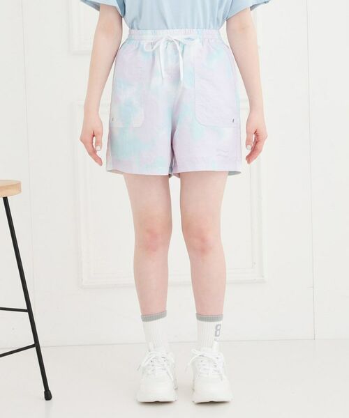 PINK-latte / ピンク ラテ ショート・ハーフ・半端丈パンツ | 【軽・らく】イージーショートパンツ | 詳細1