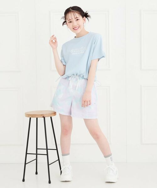 PINK-latte / ピンク ラテ ショート・ハーフ・半端丈パンツ | 【軽・らく】イージーショートパンツ | 詳細25