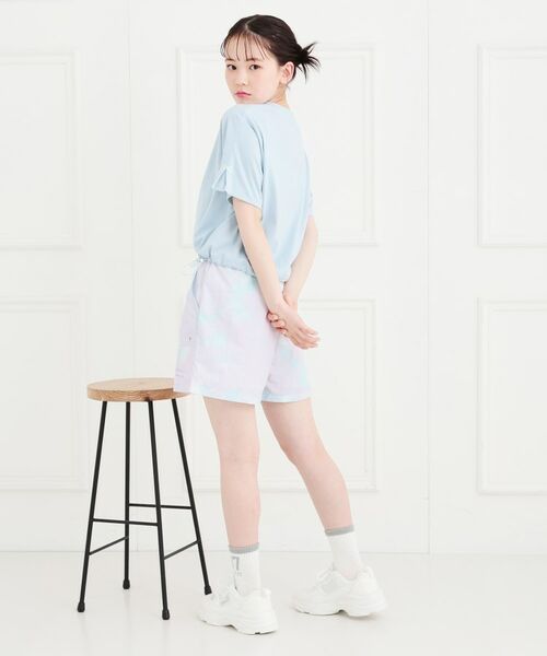 PINK-latte / ピンク ラテ ショート・ハーフ・半端丈パンツ | 【軽・らく】イージーショートパンツ | 詳細26