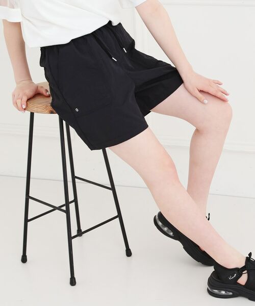 PINK-latte / ピンク ラテ ショート・ハーフ・半端丈パンツ | 【軽・らく】イージーショートパンツ | 詳細8