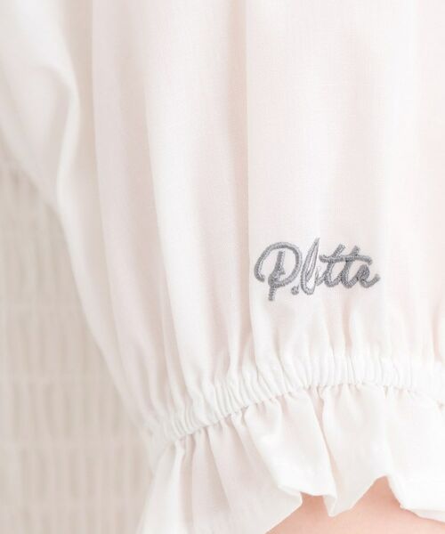 PINK-latte / ピンク ラテ シャツ・ブラウス | 2WAYシャーリングブラウス | 詳細11