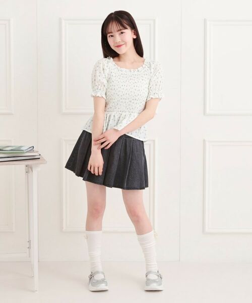 PINK-latte / ピンク ラテ シャツ・ブラウス | 2WAYシャーリングブラウス | 詳細13