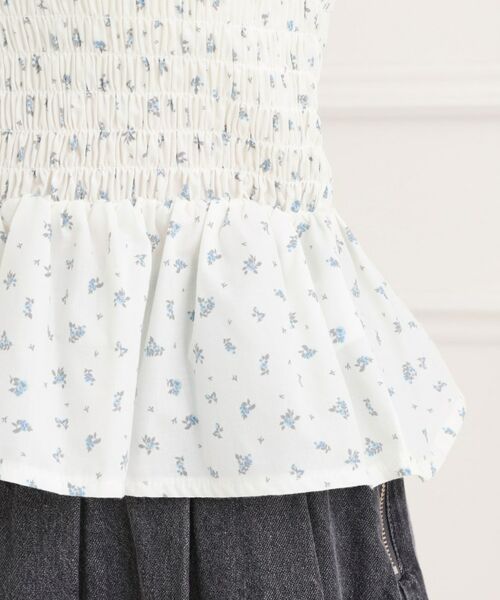 PINK-latte / ピンク ラテ シャツ・ブラウス | 2WAYシャーリングブラウス | 詳細6