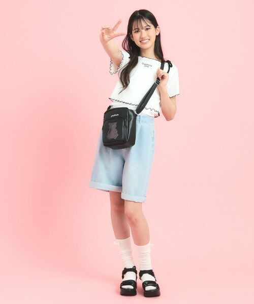 PINK-latte / ピンク ラテ ショルダーバッグ | くまちゃんショルダーバッグ | 詳細4