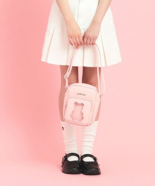 PINK-latte / ピンク ラテ ショルダーバッグ | くまちゃんショルダーバッグ | 詳細5