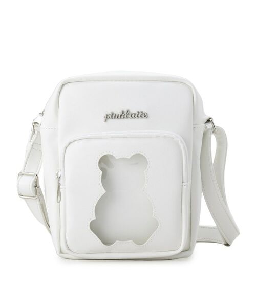 PINK-latte / ピンク ラテ ショルダーバッグ | くまちゃんショルダーバッグ | 詳細7
