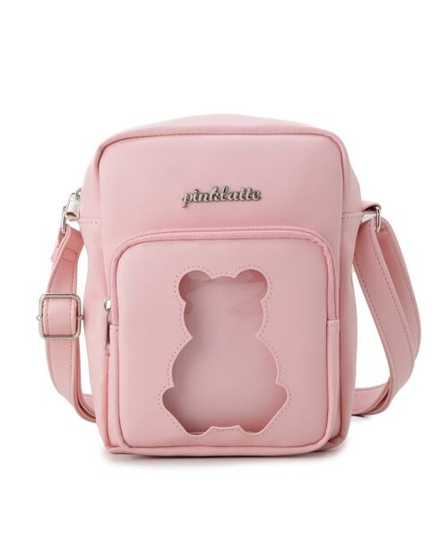 PINK-latte / ピンク ラテ ショルダーバッグ | くまちゃんショルダーバッグ | 詳細9