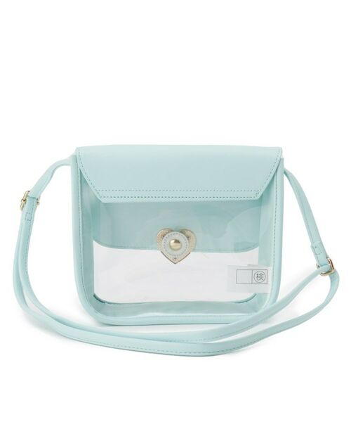 PINK-latte / ピンク ラテ ショルダーバッグ | ハートバックルPVCショルダーバッグ | 詳細14